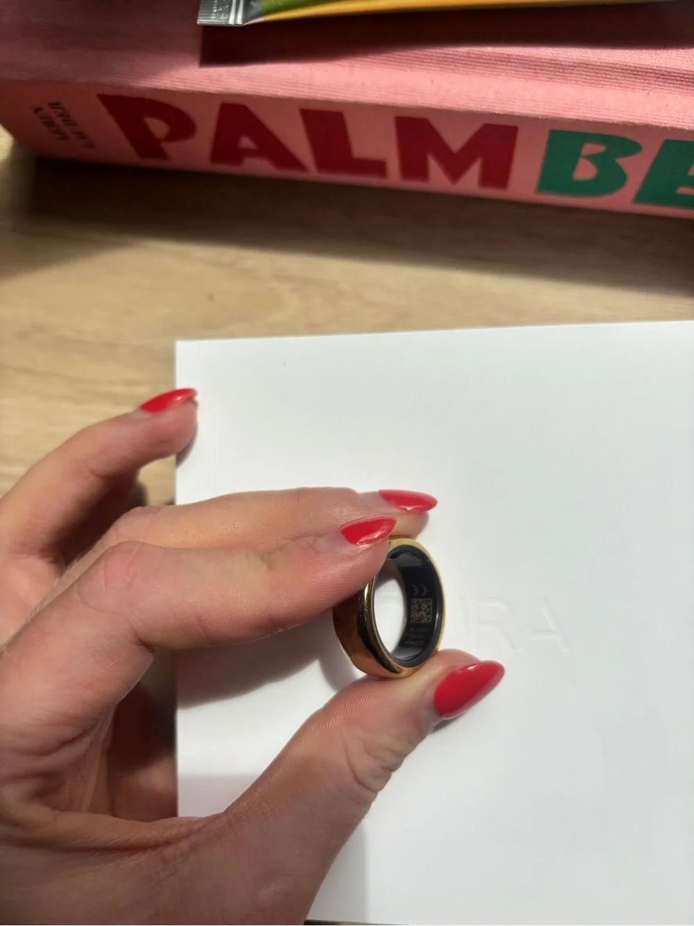 Oura Ring (Gold) Smart Wellness Ring